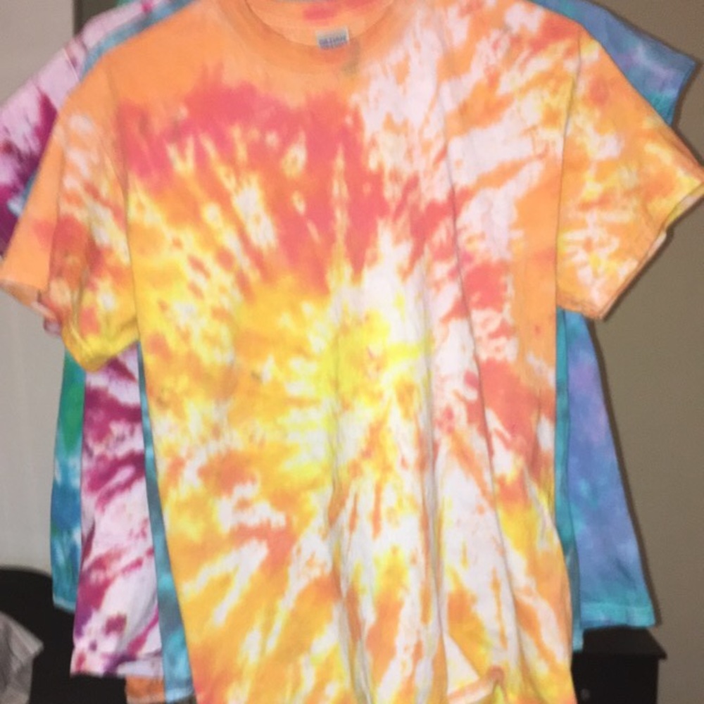 Tie dye T-shirts
